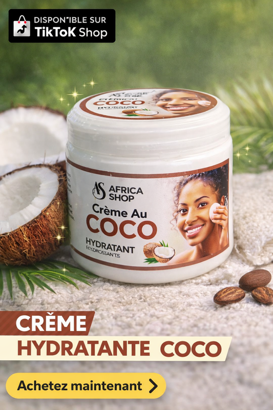 Crème visage au coco
