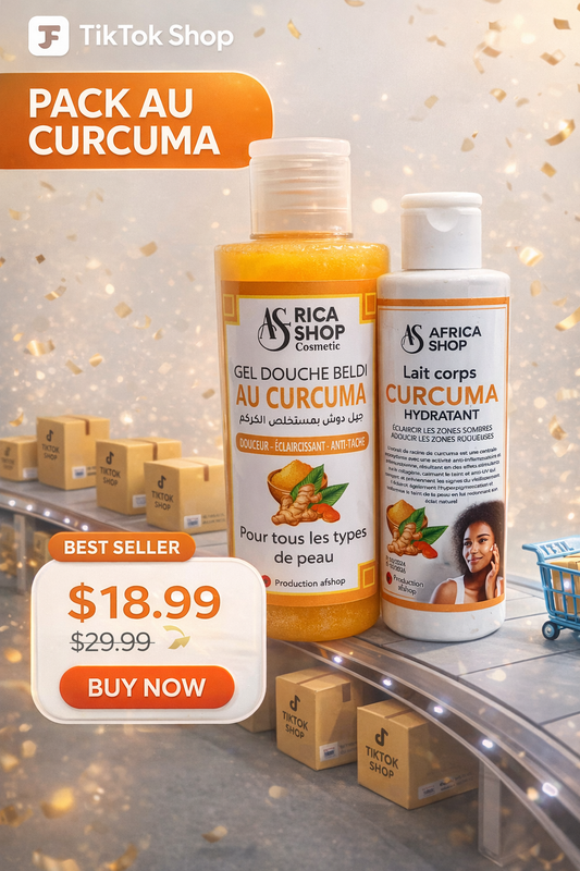 Kit pour le corps au Curcuma