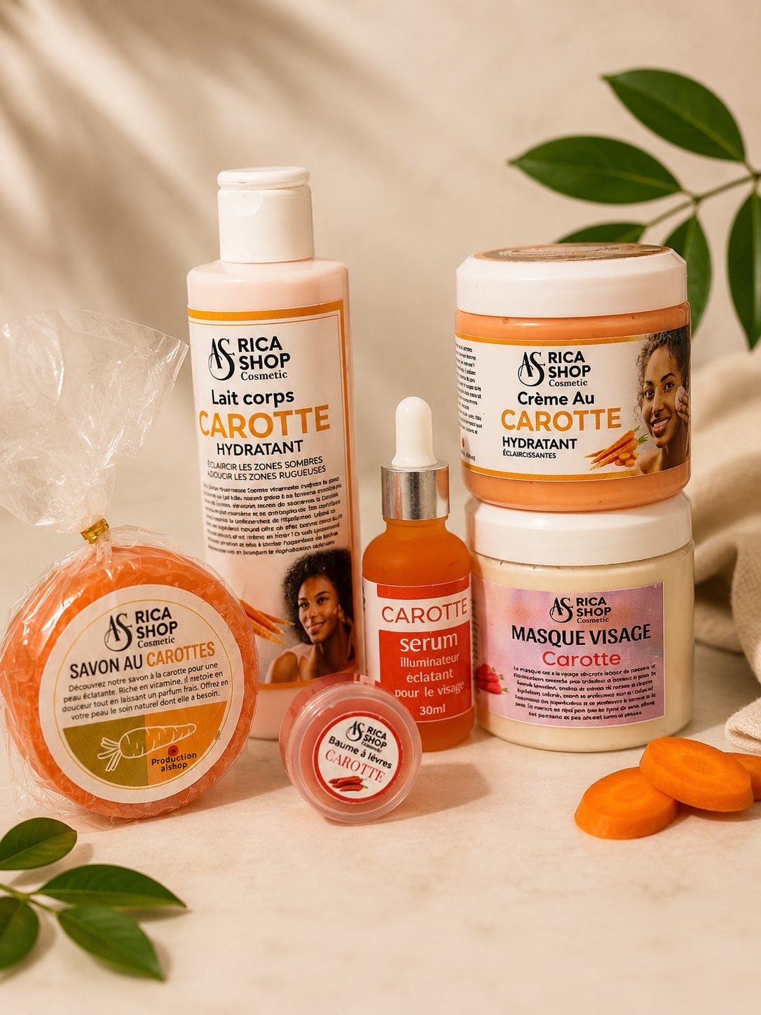 Kit Complet Corps à la Carotte| Mr Cosmétique Paris