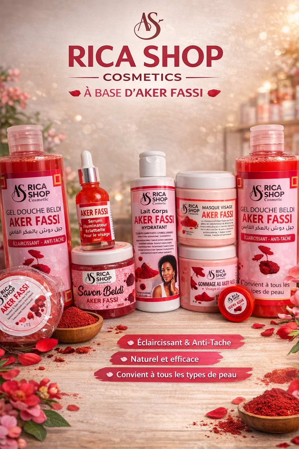 Game complet à laker fassi - Mr cosmétique Game complet à laker fassi