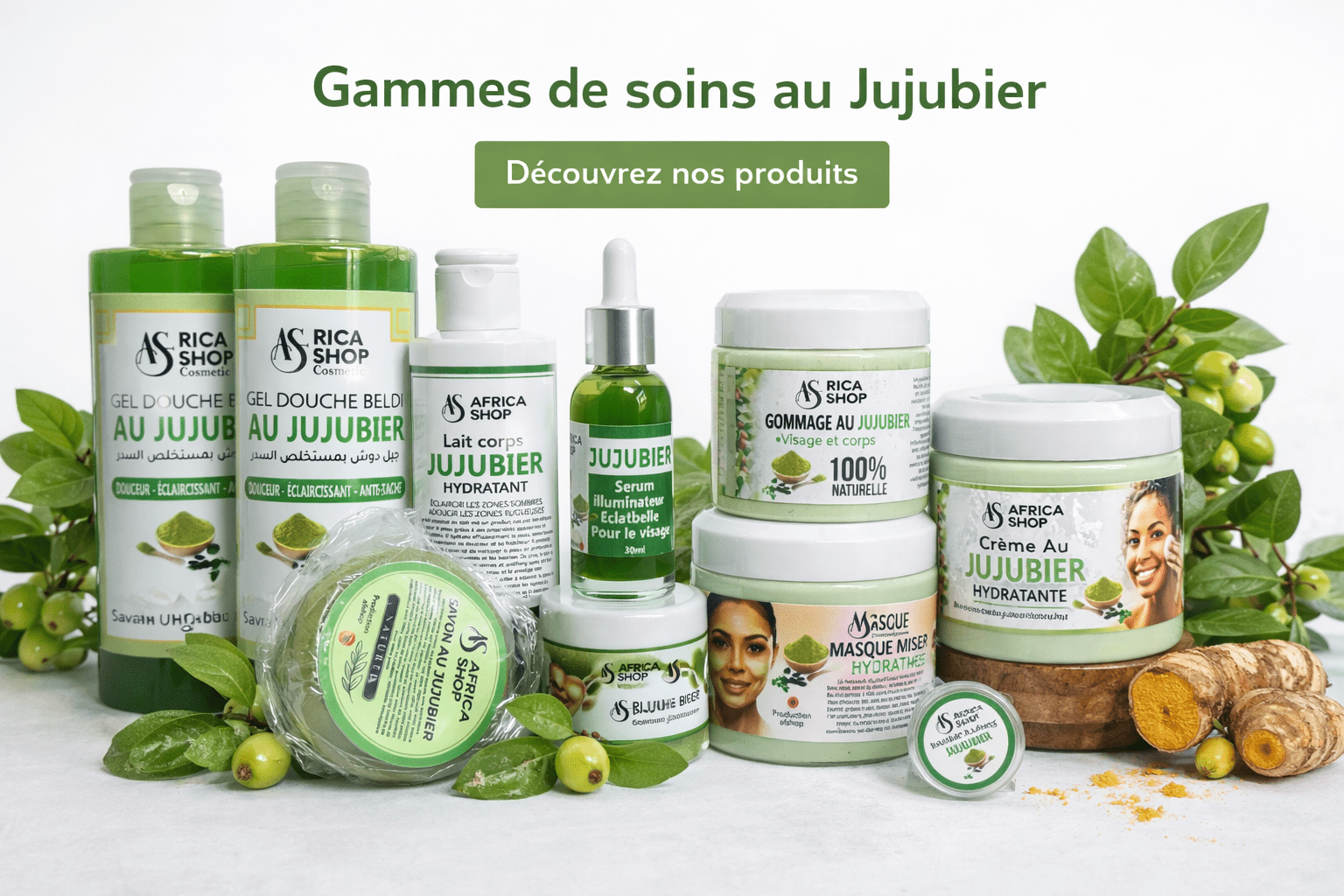 Game complète au jujubier - Mr cosmétique Game complète au jujubier