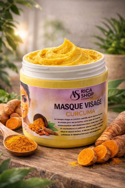 Masque auau Curcuma - Mr cosmétique Masque auau Curcuma