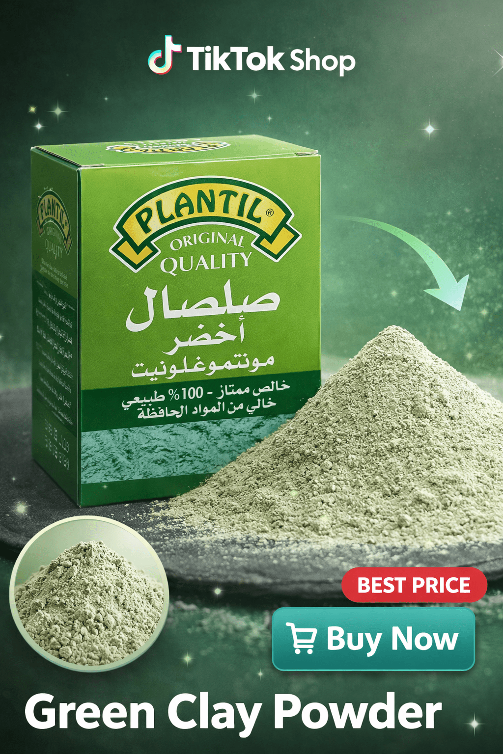 Poudre d’argile Aloès Vera - Mr cosmétique Poudre d’argile Aloès Vera