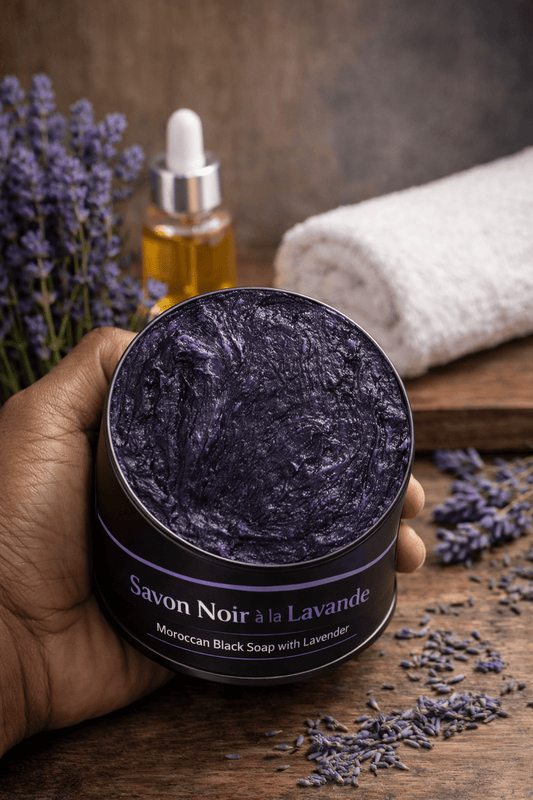 Savon noir à la lavande - Mr cosmétique Savon noir à la lavande