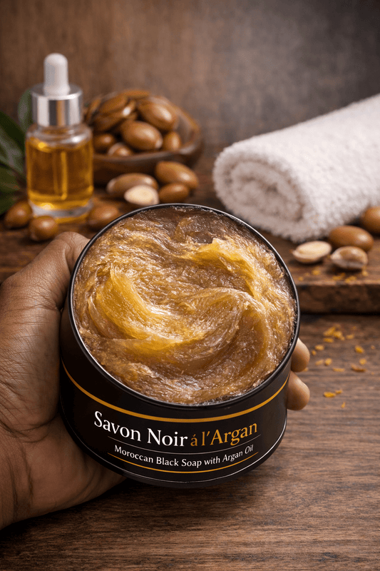Savon noir à largan - Mr cosmétique Savon noir à largan