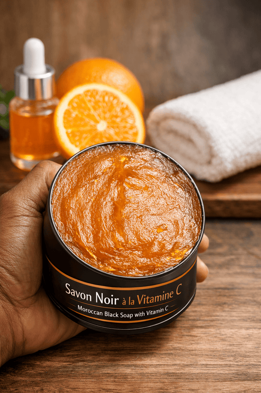Savon noir au vitamine c - Mr cosmétique Savon noir au vitamine c