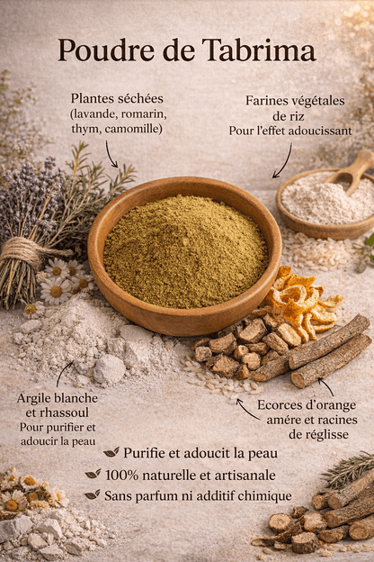 Tabrima Marocaine Authentique - Soin Corps & Éclat anti tache | Pot 500g - Mr cosmétiqueTabrima Marocaine Authentique - Soin Corps & Éclat anti tache | Pot 500g